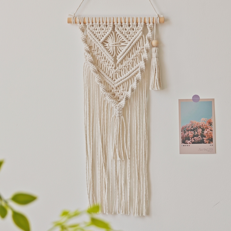 New Bohemian Tapestry Hand-Woven Tapestry DIY Nordic Bedroom Decoration Wall Hanging ins Cotton Rope Material Kit New Bohemian Tapestry Hand-Woven Tapestry DIY Nordic Bedroom Decoration Wall Hanging ins Cotton Rope Material Kit