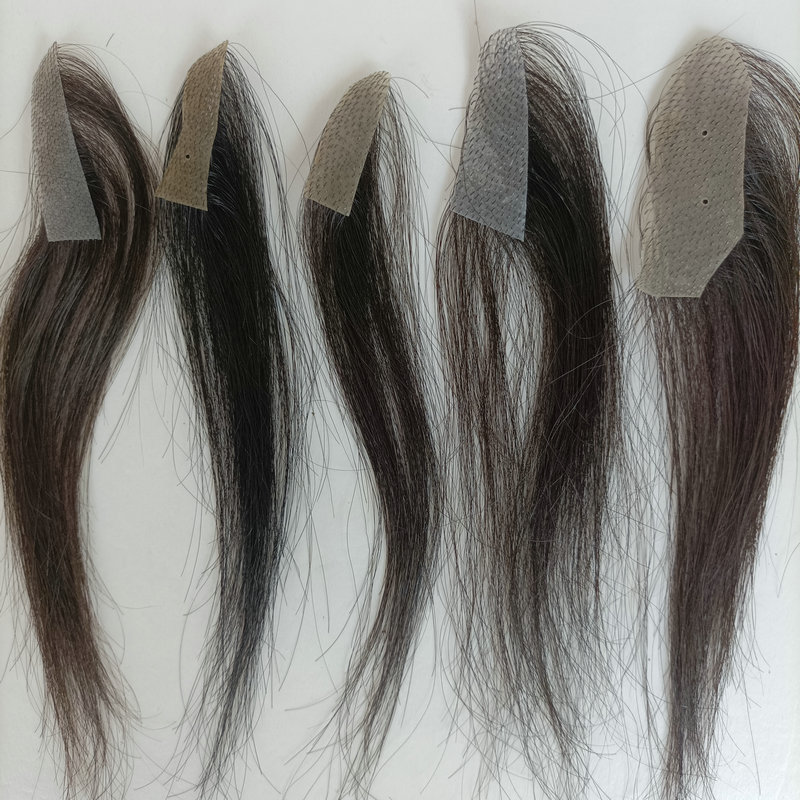 Wig of sticky scalp Bald Shelter Tuguay Patches Scarring Tonic hair Flesh Hair small area Bio-film 