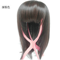 Wigg top hair patch hair belt bangs hair cover white hair invisible no trace partial wig female long shawl hair