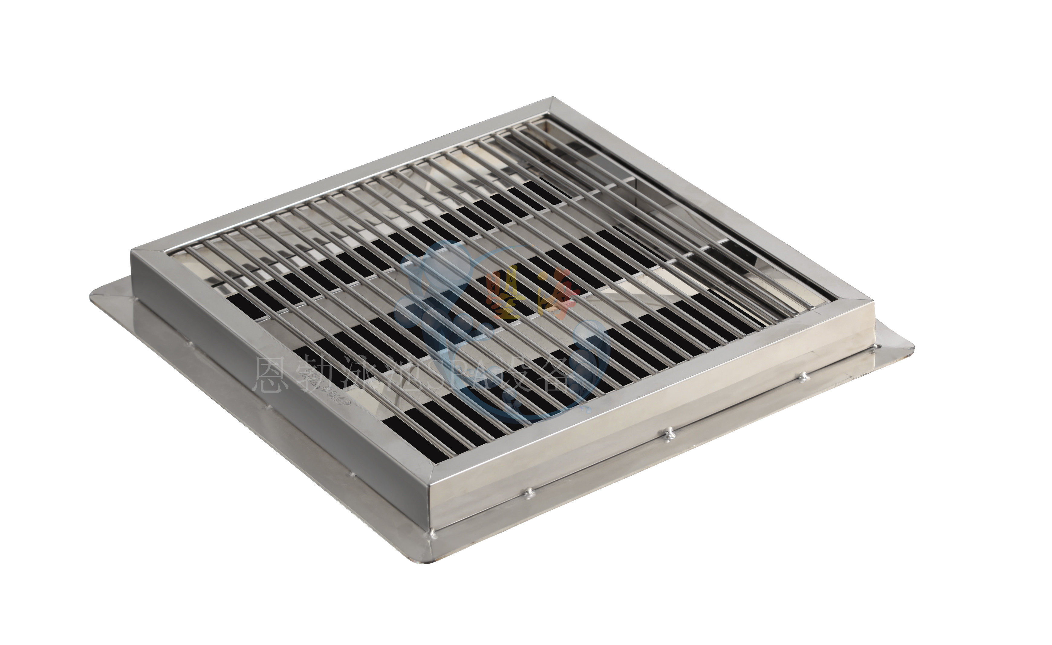 Swimming pool spa bathroom accessories Anti-vortex main drain Square drain 304 stainless steel drain