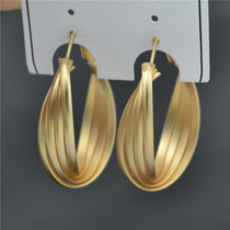 Song Zia Tongan Earrings 2022 new headless dongle ear clip tennis Red Temperament Superior earrings Ear Accessories