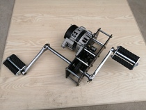 14V 12V 24V 28V pedal generator permanent magnet brushless DC speed-increasing gearbox battery charging