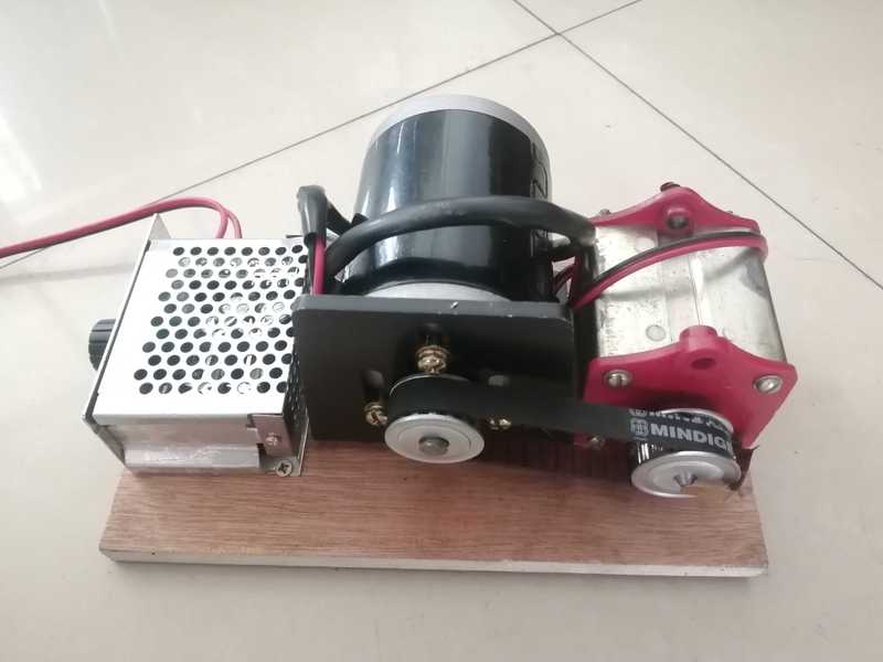 Magnetic Telephone Motor Driven Generator Special Gearbox 110V to 220V Permanent Magnet Ac Electric Model