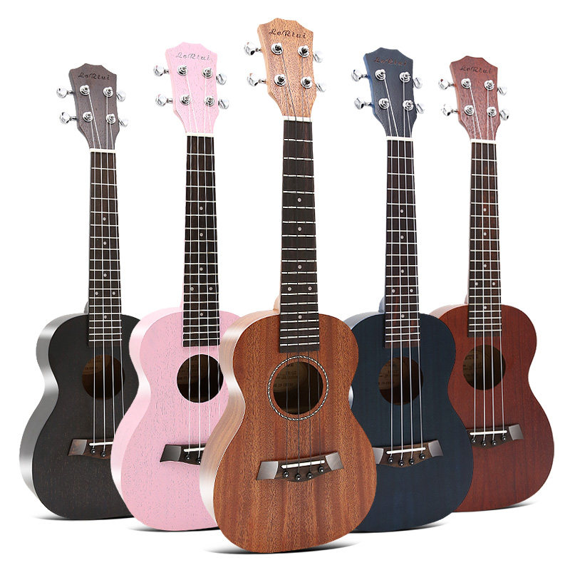 Jukrisiri male and female beginners children adult 23 inch colored peach blossom heart wood Yuceri accessories complete set