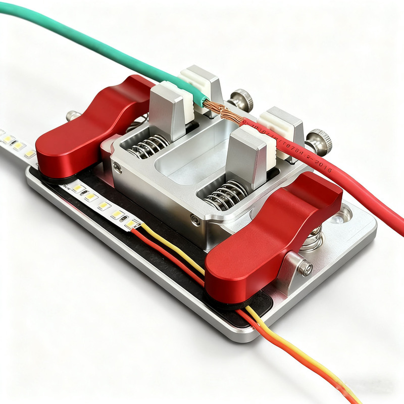 New Type of Ceramic High-Temperature Resistant Soldering Wire Clamp, Multi-Functional Soldering Wire Pcb Holder Auxiliary Tool