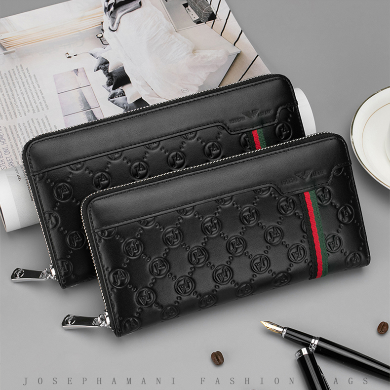 2021 new Chapo Van Manny wallet Male genuine leather Long version Youth light extravaganza Bull Leather Laced Bracelet Tide