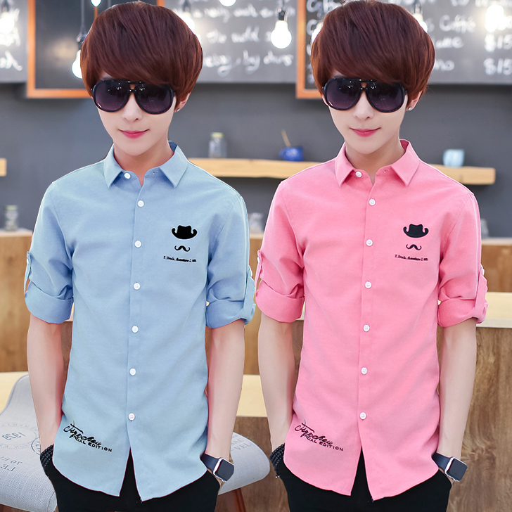 Great Boy Boy 12-13-14-15 -20 Junior High School Students Junior Summer White Short sleeves Shirt