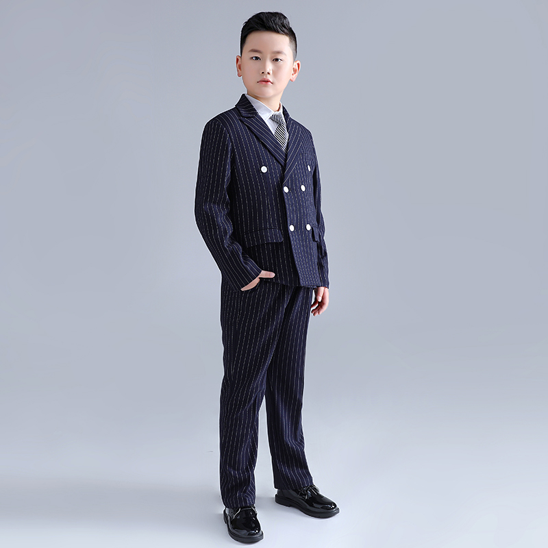 Children's suits increase and fatten big children's suit jacket suits boys and girls costumes in the big children's British Korean version