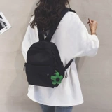 Черный маленький рюкзак, небольшая сумка через плечо, ранец