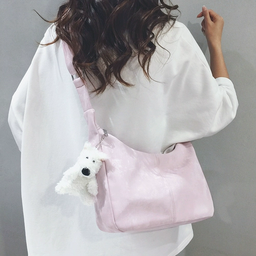 Вместительный и большой шоппер, сумка на одно плечо для отдыха, сумка через плечо, подходит для студента