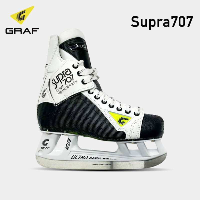 Restorers) Graf Switzerland imports ice hockey shoes Ice Skate Shoes Skating Shoes Supra 707 Adult