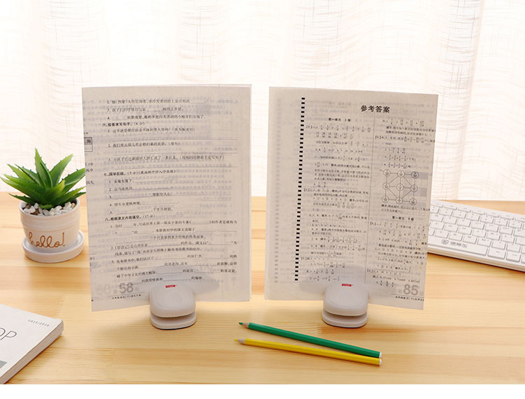 Computer paper clip typing rack bank reading frame reading clip A4 paper clip stand paper frame clip reading clip