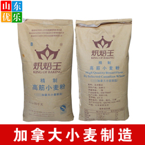 Special Baking King Canada imported wheat high gluten flour bread special powder 25kg