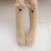 Mùa đông dễ thương phim hoạt hình ba chiều trượt trong ống ngủ nhà vớ dày nữ ấm vớ thổ cẩm Bít tất nữ