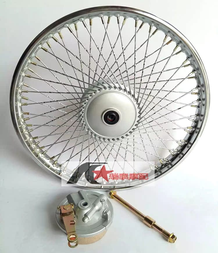 CG125 bánh xe vành xe cổ điển sửa đổi dây mã hóa bánh xe nói trước và vành sau vành ex 150