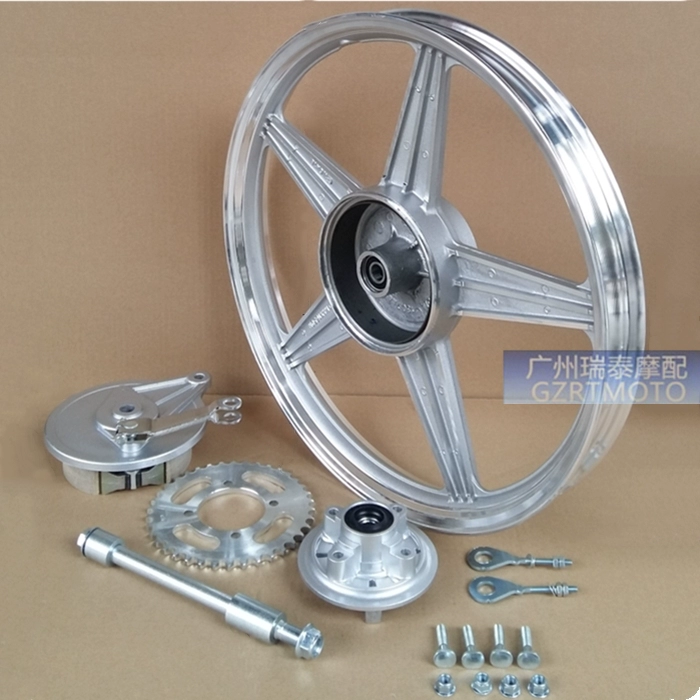 Bánh xe hợp kim nhôm WY125 trước và sau bánh xe hợp kim nhôm CG125 nói bánh xe vành vành hợp kim nhôm sửa đổi - Vành xe máy