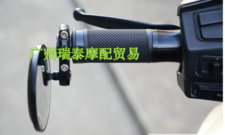 CG125 xe máy retro sửa đổi gương chiếu hậu gương chiếu hậu retro gấp ngược gương Tianjun Ranger sửa đổi kính xe máy kiểu