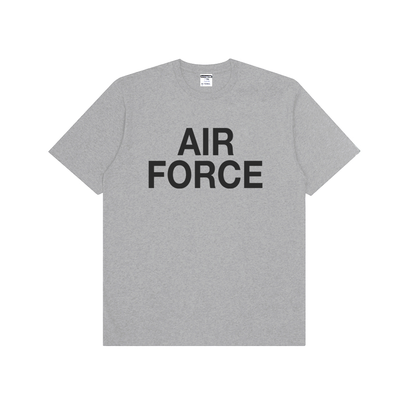 Summer Pure Cotton Us Air Force Training American Vintage Men's and Women's T-Shirt Army Short Sleeves