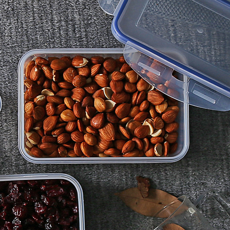 Anlig 1550ML rectangular fresh-keeping box food sealed box lunch box microwave lunch box ALG-2542