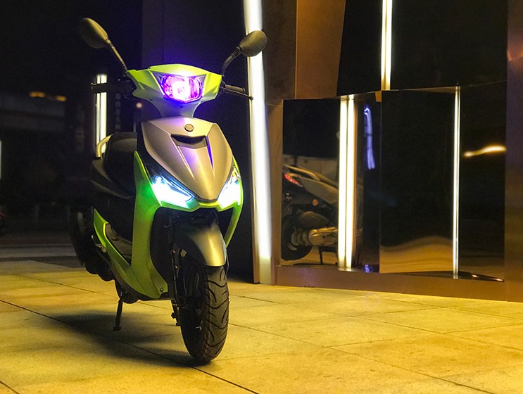 New Jin Qiao Ge cánh đuôi xe máy New Ghost Fire FS hợp kim nhôm phía sau Kệ mới thông minh với khung hộp đuôi - Xe máy Sopiler khung bảo vệ xe vision