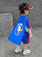 Ultraman Clothes for Boys, Luminous Cape Suit, Short-Sleeved Summer 2024 New Style, Handsome Sportswear for Kidsren and Babies