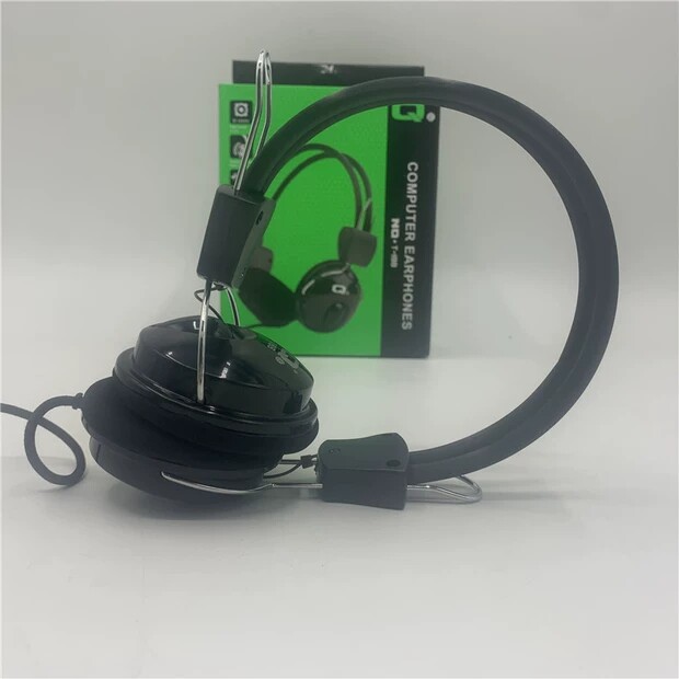 Q Pie 188 Computer Internet Office Games Listening To Songs Voice Chat 3 5mm Stereo Heavy Bass Headphones