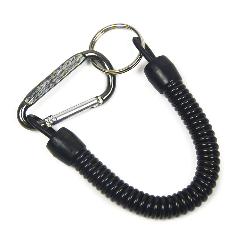 Lost rope good tensile clamp strong clamp control fish elastic short stretch deduction blood pull rope button hanging