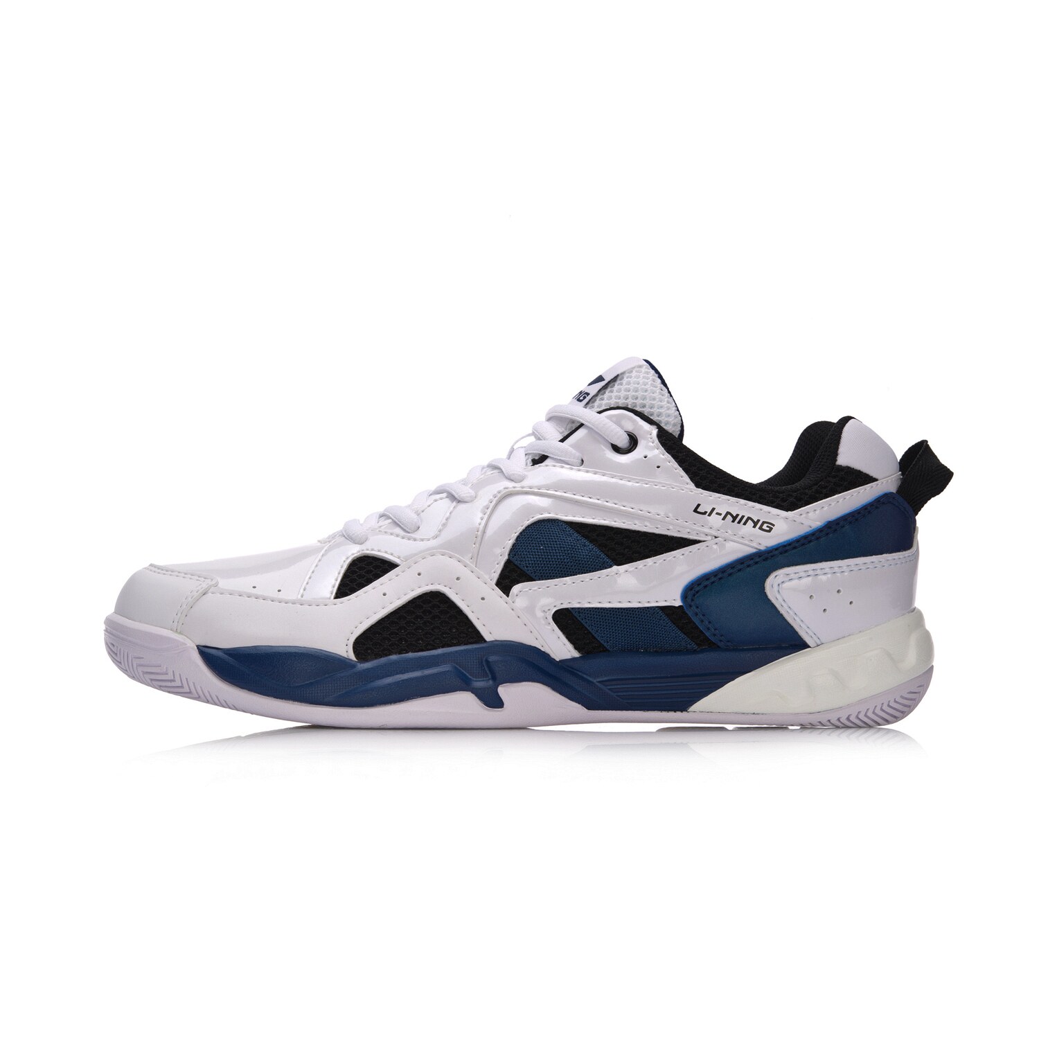 Li Ning Men's anti-wear and wear badminton training shoes breathable low-help Spring-autumn rubber bottom sneakers AYTN003