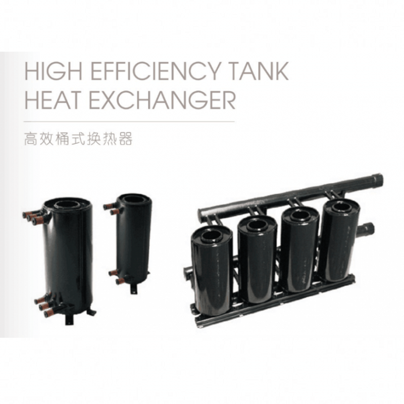 Efficient barrel type heat exchanger