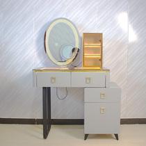 Light luxury dressing table bedroom 2022 new modern minimalist ins style small apartment makeup table storage cabinet integrated