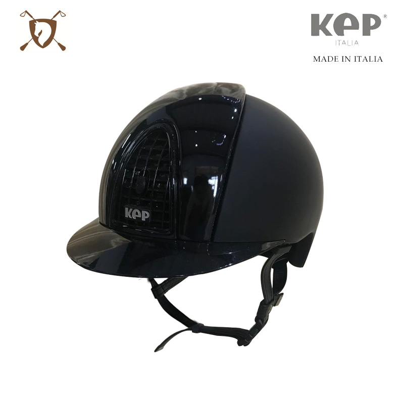 Italian KEP equestrian safety helmet bright face male and female equestrian hat adult riding gear adjustable black cap