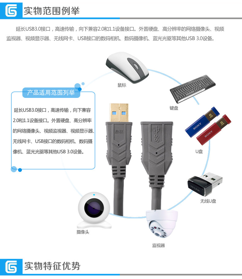 Câble extension USB - Ref 434592 Image 8