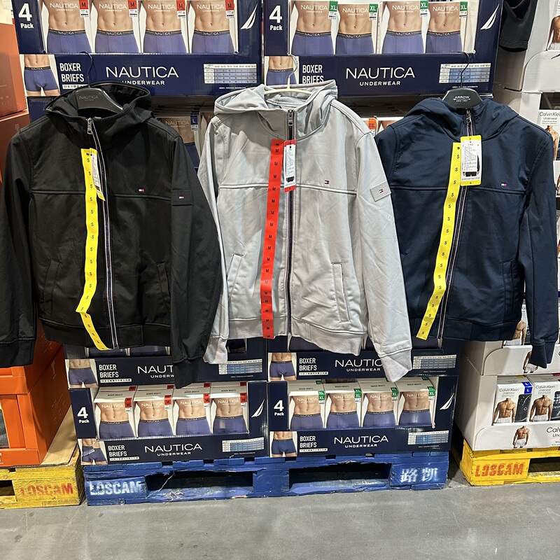 Tommyhilfiger/Tommy Men's Fleece Warm Casual Hooded Softshell Jacket Tommyhilfiger/Tommy Men's Fleece Warm Casual Hooded Softshell Jacket