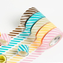 Japan imported mt and paper tape 2016 spring new hand tent decorative twill single roll 15mm * 10m