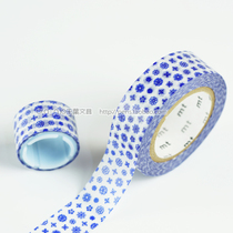 Japan imported MT washi tape mt ex 2015 new small flower movable word MTEX1P100 15mm