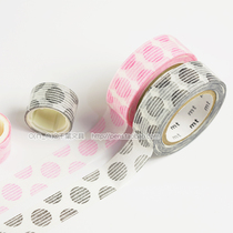 Japanese MT and paper tape deco series basic specifications 15mm * 10M hand-painted polka dots 2