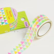 Japan Pine Book special-shaped and paper tape specification 18mmx5m triangle GR TM00449