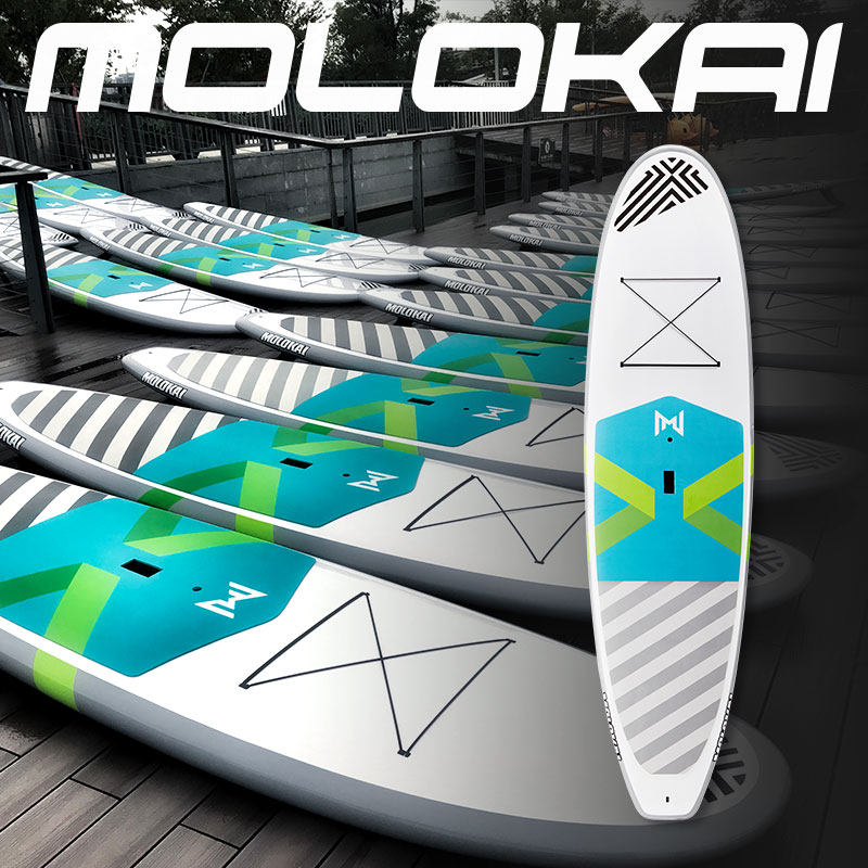 molokai hard paddle board surfing water ski board abs professional wear-resistant crash-resistant sup board