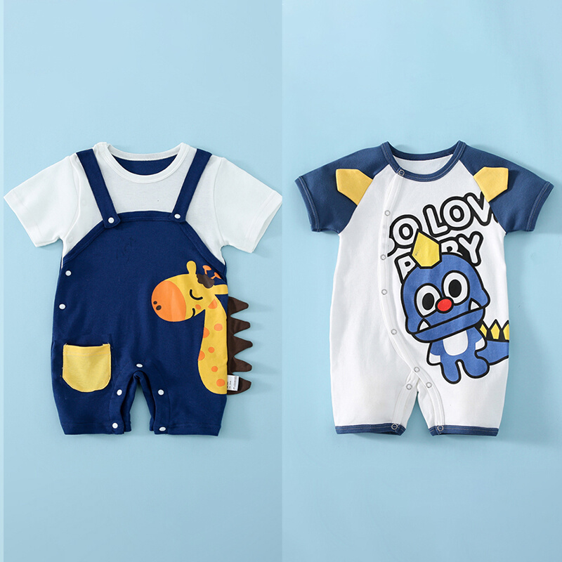 UK next road newborns Lionclad baby Summer Baby cute tennis Red Pure Cotton Climbing 2 Mount Tide