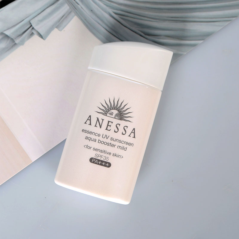 17 Kem chống nắng mới Shiseido Ansha của Nhật Bản ANESSA nhẹ 60ml cơ bắp nhạy cảm trẻ em chai trắng innisfree kem chống nắng
