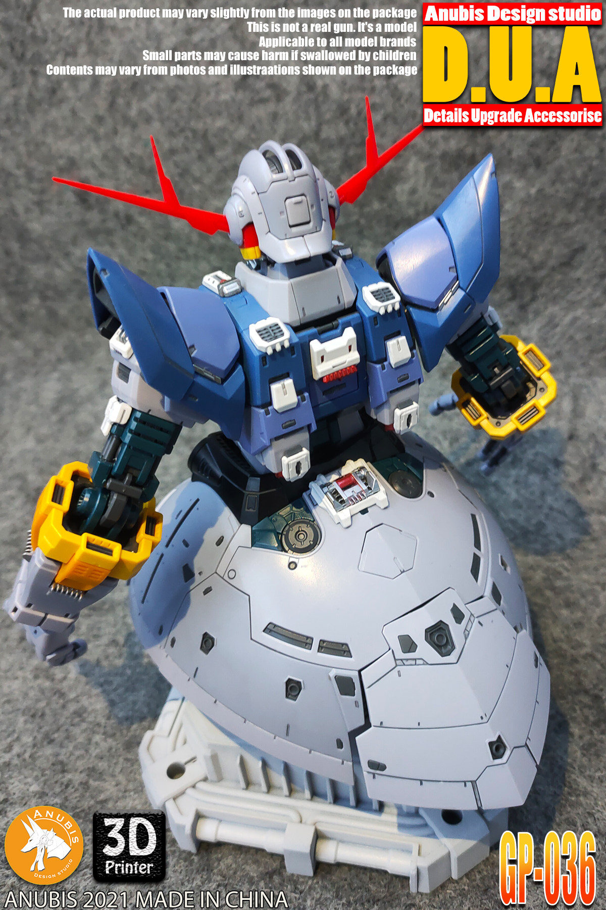 for RG 1/144 Zeong Last Shooting Effect Model Anubis Details Parts