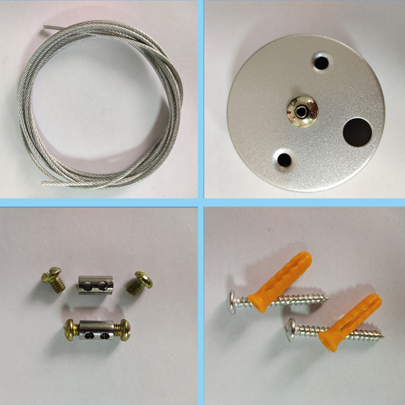 Billiards Light Accessories Suction Disk Steel Wire Fixed Fixed Disc Disc Drive Expansion Glumber