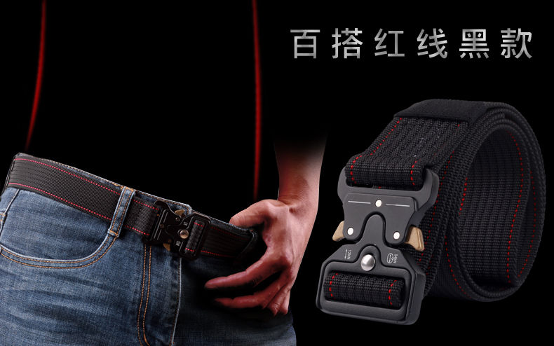 Cobra chiến thuật vành đai quần ổ cắm nam với đa chức năng ngoài trời lực lượng đặc biệt nylon quân đội ngụy trang vành đai đào tạo - Thắt lưng thắt lưng vải canvas