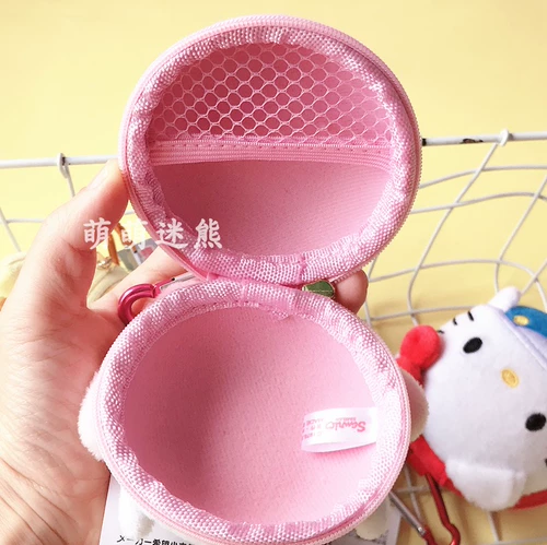 Креативный кошелек, мультяшная сумка через плечо, милые маленькие наушники, универсальная сумка-органайзер, портативная ключница, подвеска