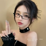 Аскетическая не -линс полуавчака декоративные очки