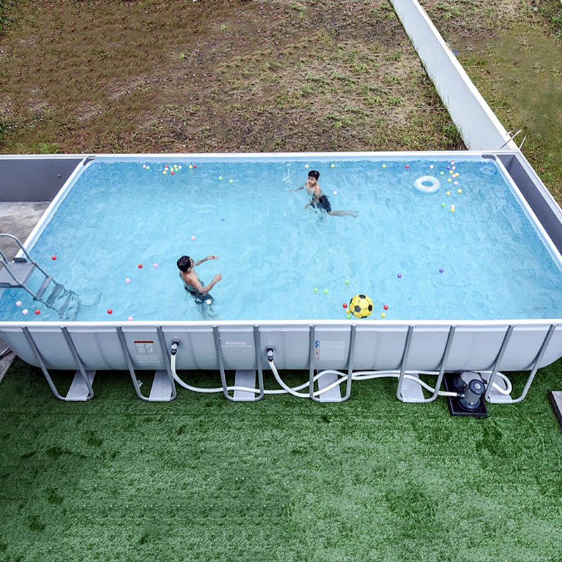 Oversized adult support swimming pool children's home family free inflatable paddle pool large child thick outdoor pool