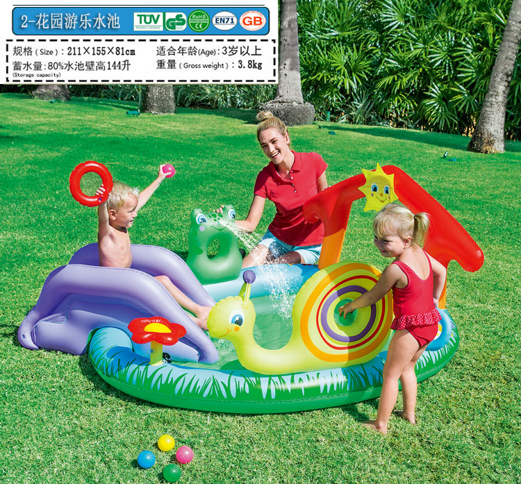 Giải trí inflatable biển bóng hồ bơi bé chơi hồ bơi trẻ sơ sinh con hồ bơi dày cá cát hồ bơi sóng đồ chơi bể bơi mini cho bé