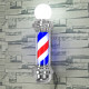 LED barber salon rotating light hair salon sign lamp retro Roman palace lantern wall hanging barberpole