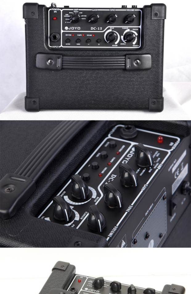 Loa guitar điện cầm tay đa năng JOYO Zhuo Le DC-15 chính hãng với nhiều hiệu ứng và máy trống - Loa loa loa microlab m108