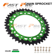 Kawasaki KDX KLX KX KXF 125 200 250 300 450 500 CNC sprocket rear tooth wheel large teeth